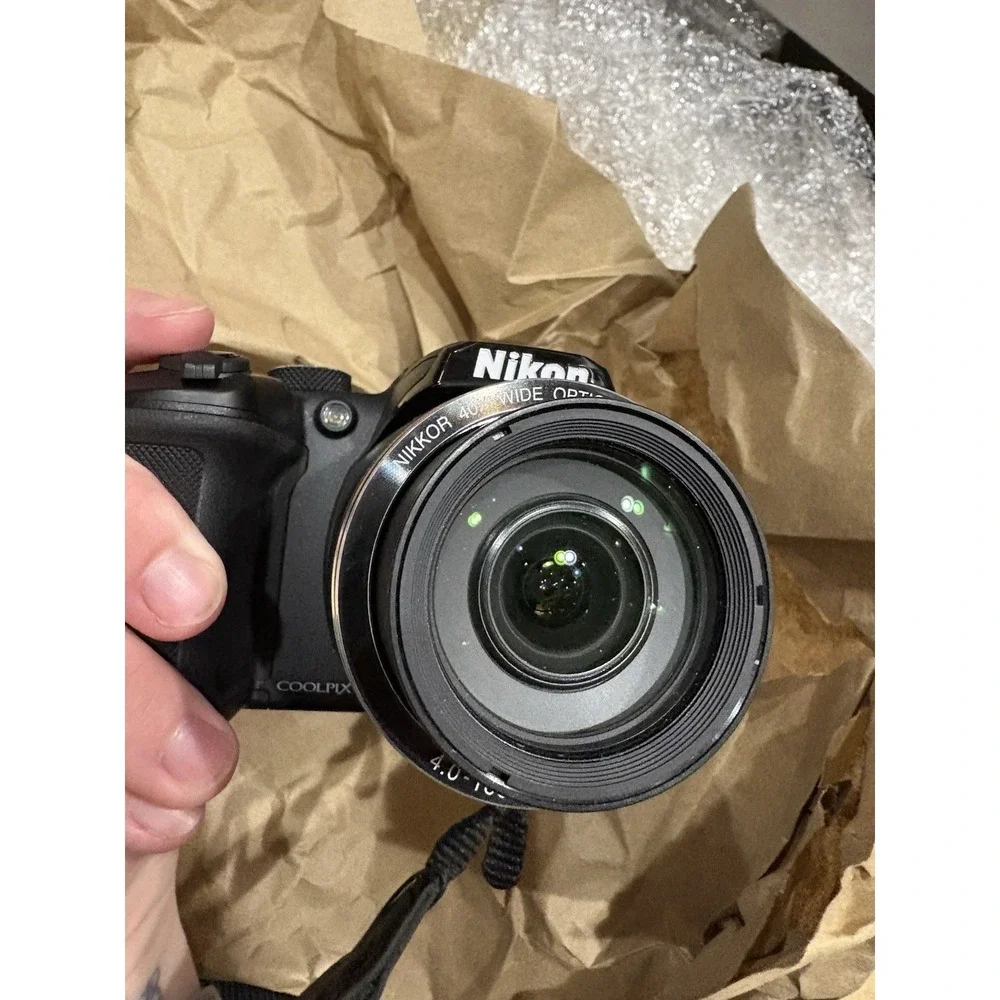 Nikon Coolpix B500 Point & Shoot‎ Digital Camera Black Tested EUC